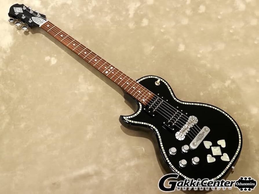 美品　zemaitis A24SU BLACK　エレキギター ZEMAITIS ( ゼマイティス ) A24SU Black Pearl Abalone Diamond